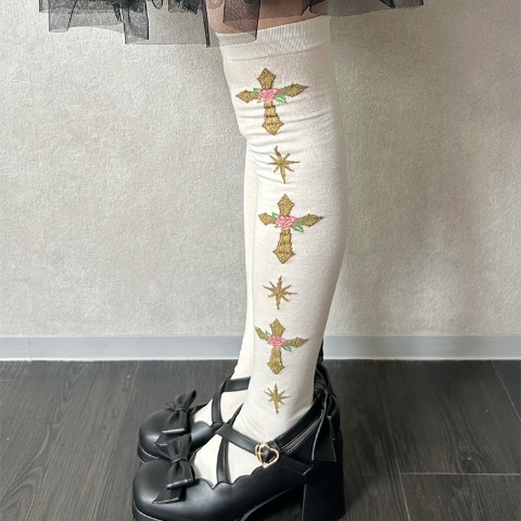 レディース　オーバーニーソックス（星名桜子）