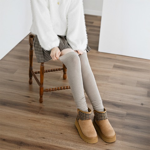 レディース　オーバーニーソックス（MUMU）