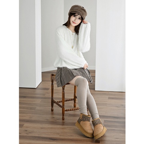 レディース　オーバーニーソックス（MUMU）