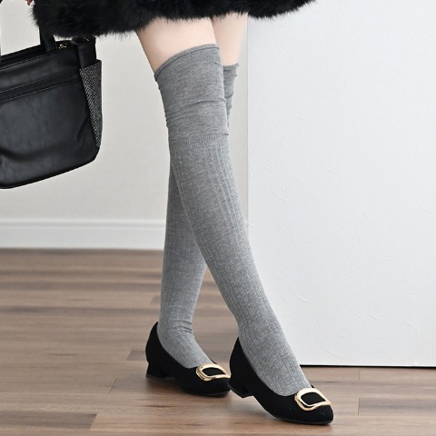 レディース　オーバーニーソックス（MUMU）