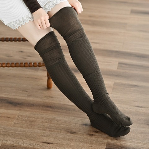 レディース　オーバーニーソックス（MUMU）