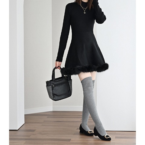 レディース　オーバーニーソックス（MUMU）