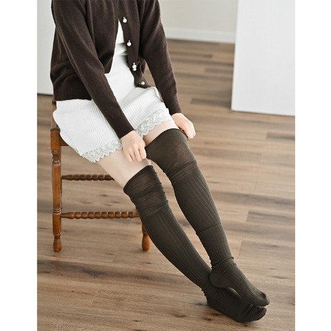 レディース　オーバーニーソックス（MUMU）