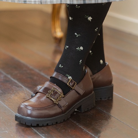 レディース　ハイソックス（青木美沙子）