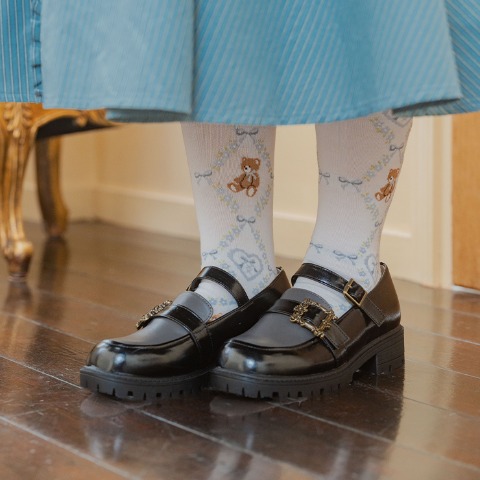 レディース　オーバーニーソックス（青木美沙子）