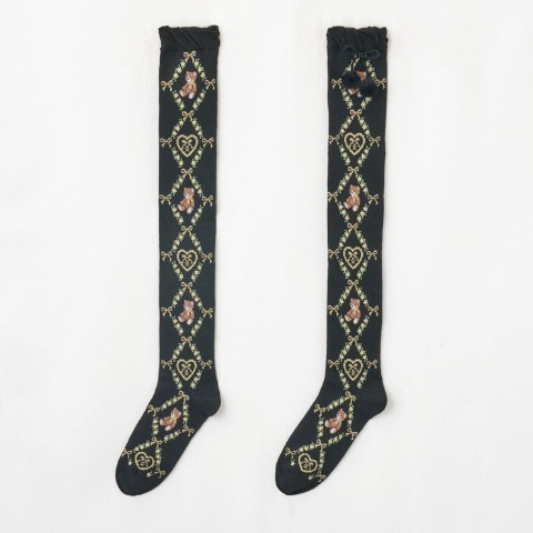 レディース　オーバーニーソックス（青木美沙子）