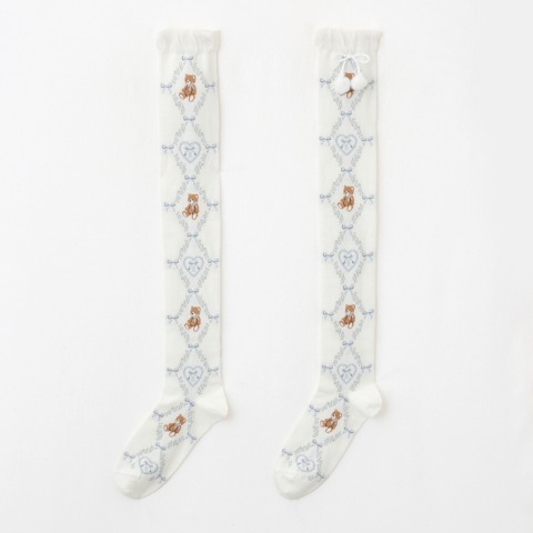 レディース　オーバーニーソックス（青木美沙子）