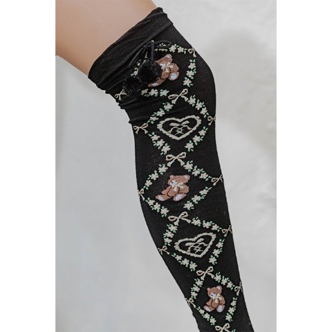 レディース　オーバーニーソックス（青木美沙子）