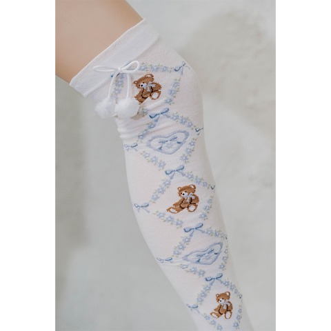 レディース　オーバーニーソックス（青木美沙子）