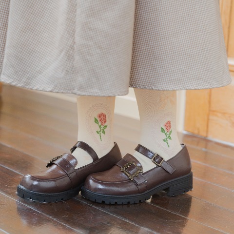 レディース　オーバーニーソックス（青木美沙子）