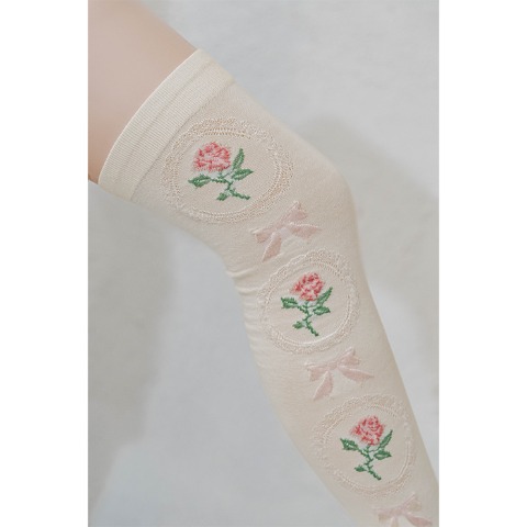 レディース　オーバーニーソックス（青木美沙子）