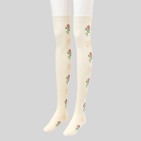 レディース　オーバーニーソックス（青木美沙子）