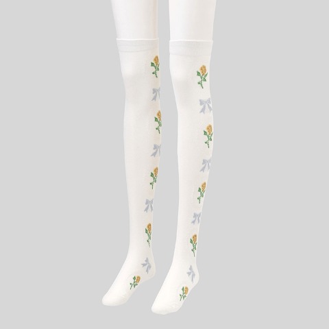 レディース　オーバーニーソックス（青木美沙子）