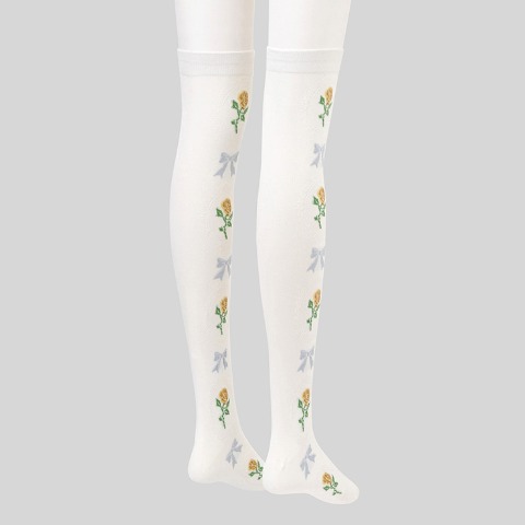 レディース　オーバーニーソックス（青木美沙子）