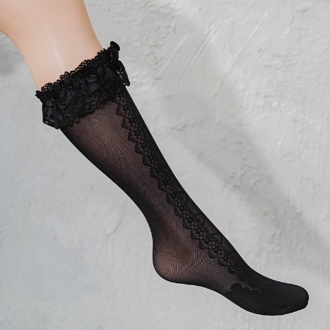 レディース　ハイソックス（青木美沙子）