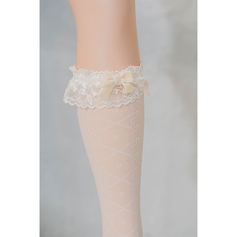 レディース　ハイソックス（青木美沙子）