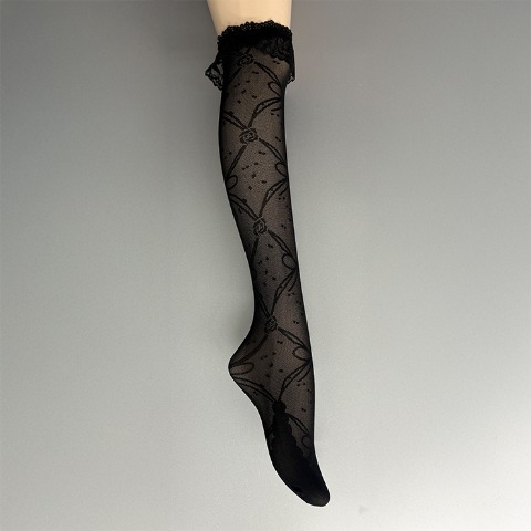 レディース　オーバーニーソックス（青木美沙子）