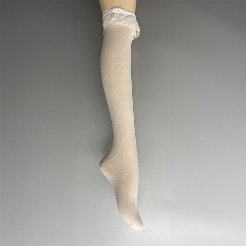 レディース　オーバーニーソックス（青木美沙子）