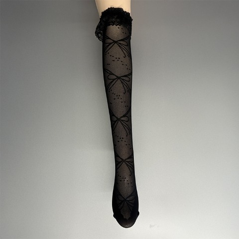 レディース　オーバーニーソックス（青木美沙子）