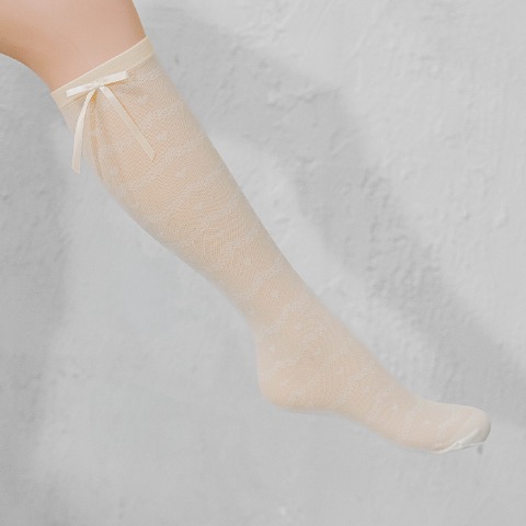 レディース　オーバーニーソックス（青木美沙子）