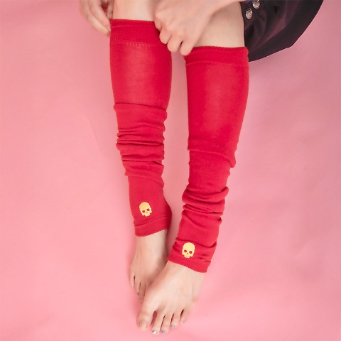 レディース　レッグウォーマー（さんかく）