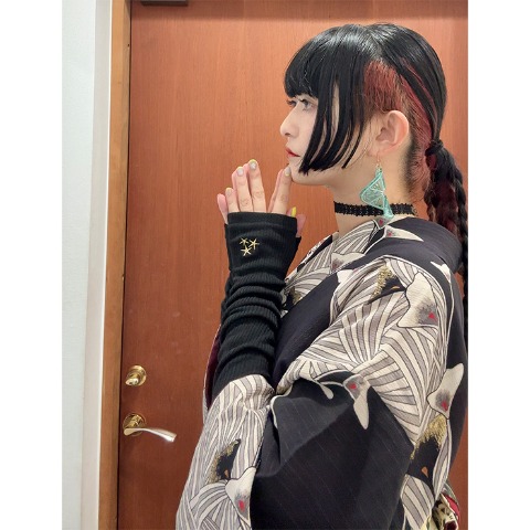 レディース　レッグウォーマー（さんかく）