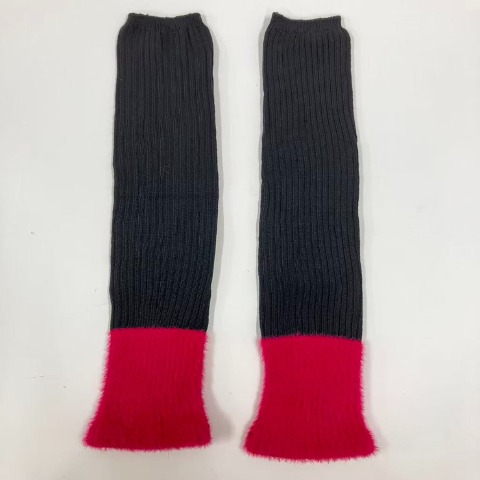 レディース　レッグウォーマー（さんかく）