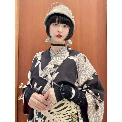 レディース　レッグウォーマー（さんかく）