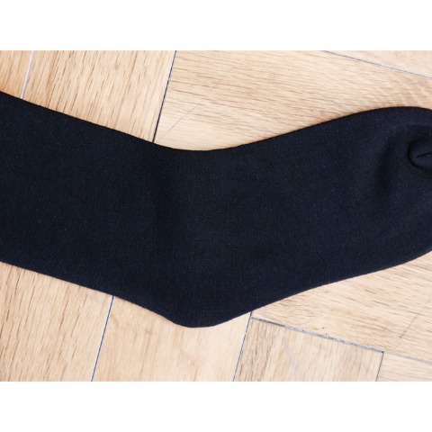 レディース　3足組裏起毛ハイソックス（Hina）