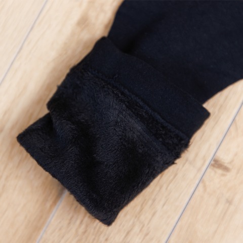 レディース　3足組裏起毛ハイソックス（Hina）