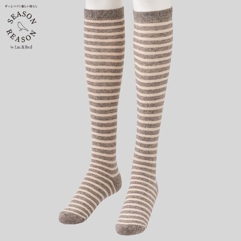 レディース　ハイソックス（SEASON REASON）