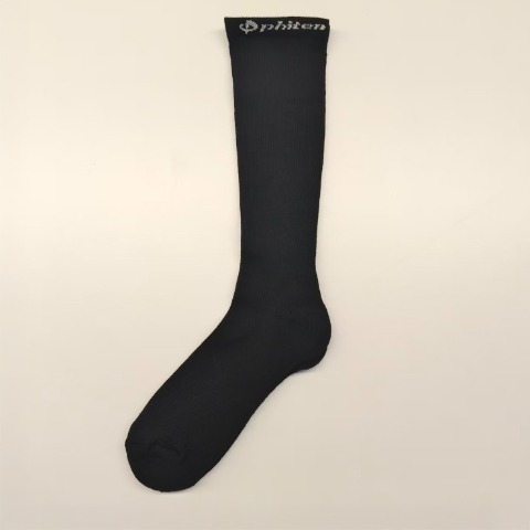 レディース　32cm丈 段階着圧ハイソックス（活き活きラボ×ファイテン）