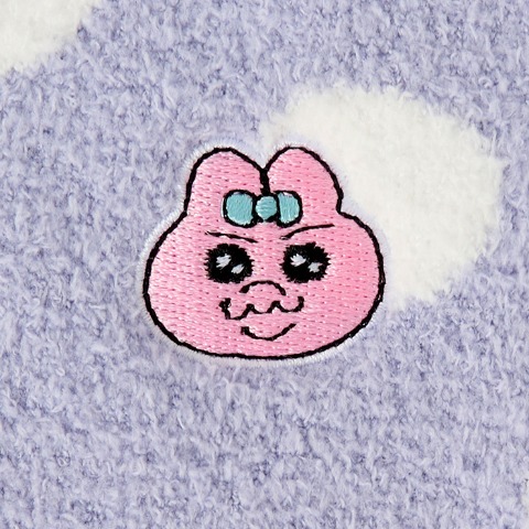 レディース もこもこ靴下 2足組（おぱんちゅうさぎ）