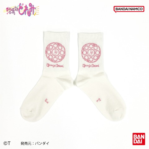レディース　クルーソックス（おジャ魔女どれみ）
