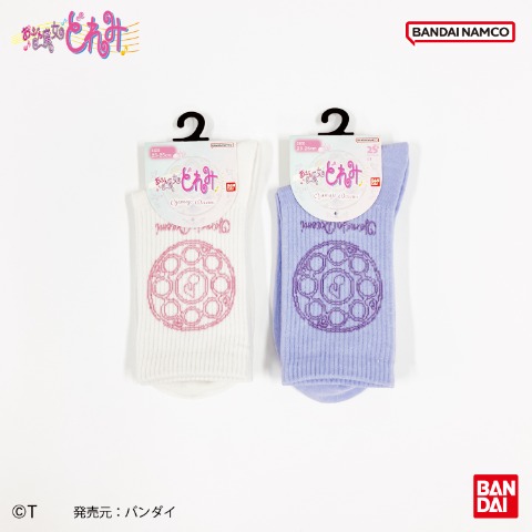 レディース　クルーソックス（おジャ魔女どれみ）