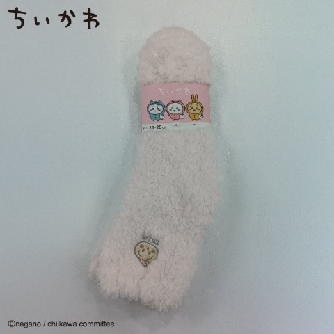 レディース　モールクルーソックス（うさぎ）