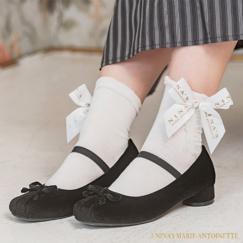 レディース　クルーソックス（NINA’S MARIE-ANTOINETTE×青木美沙子）
