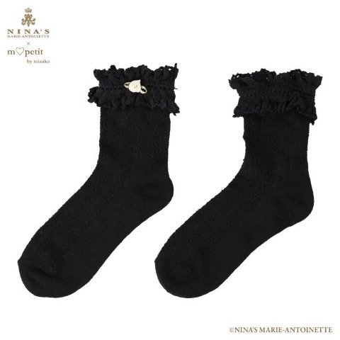 レディース　クルーソックス（NINA’S MARIE-ANTOINETTE×青木美沙子）