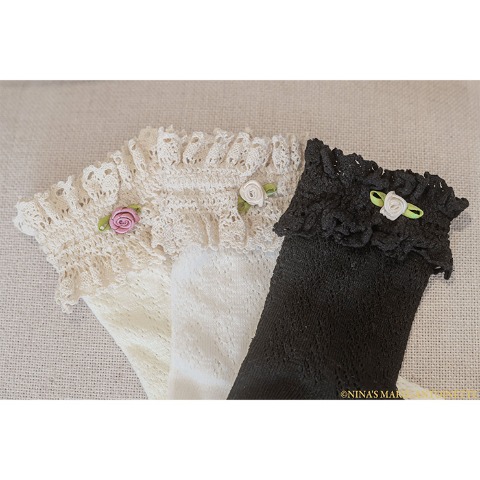 レディース　クルーソックス（NINA’S MARIE-ANTOINETTE×青木美沙子）