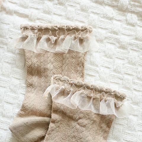 レディース　クルーソックス（MUMU）