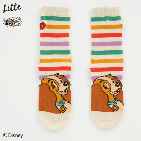 レディース　ソックス（LINK@×LITTC・Disney）
