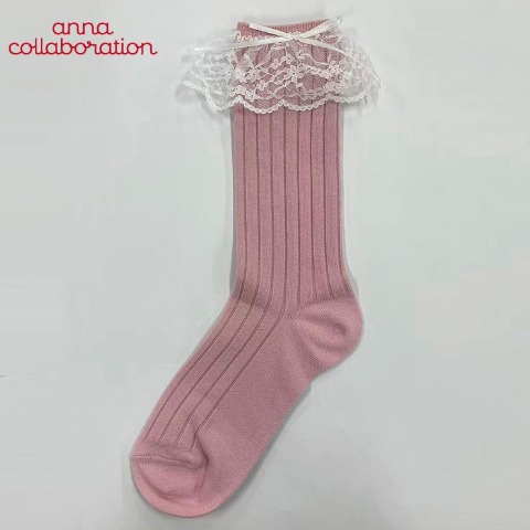レディース　クルーソックス（anna）