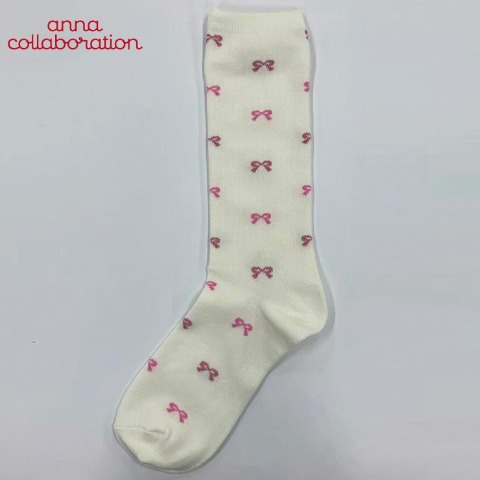 レディース　クルーソックス（anna）