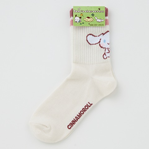 レディース　ソックス（シナモロール）