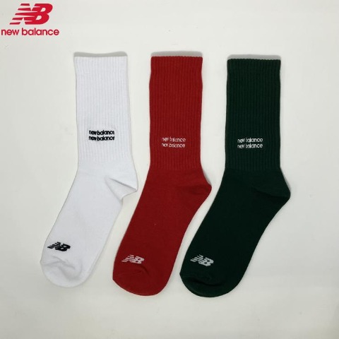 レディース　3足組ソックス（ニューバランス×mie）