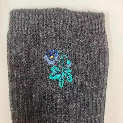 レディース　クルーソックス（きの子）