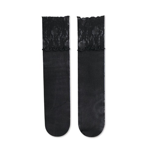 レディース　クルーソックス（きゅるりんってしてみて）