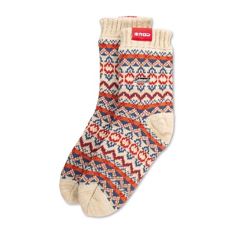 レディース　裏ボア総パイルソックス（Coleman×ホカロン）