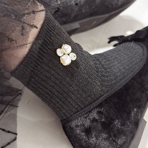レディース　クルーソックス（Coco）
