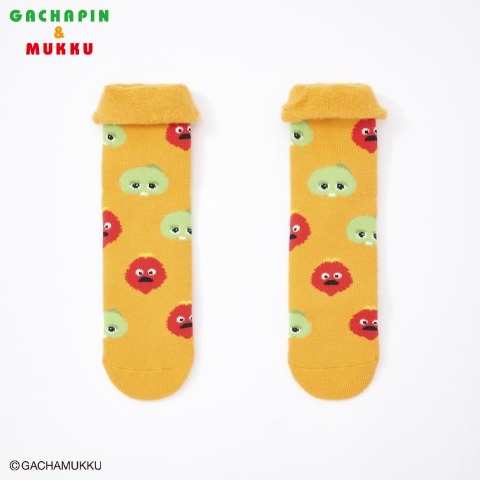 レディース　ソックス（ガチャピン・ムック）